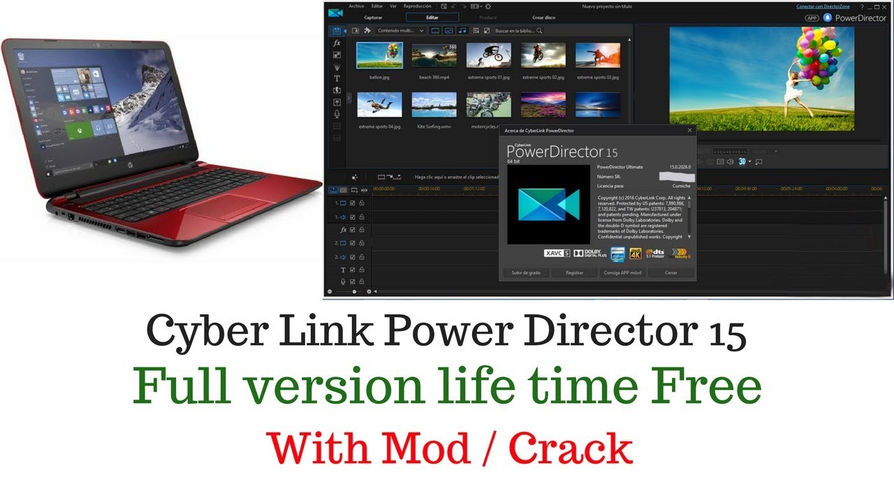 powerdirector crack version download